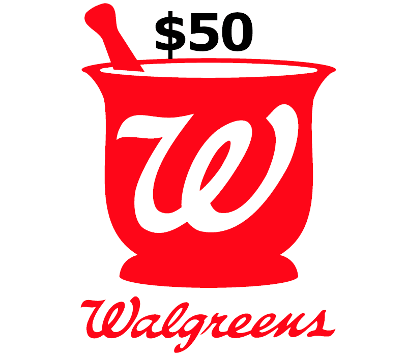 Walgreens USD 50 Gift Card US