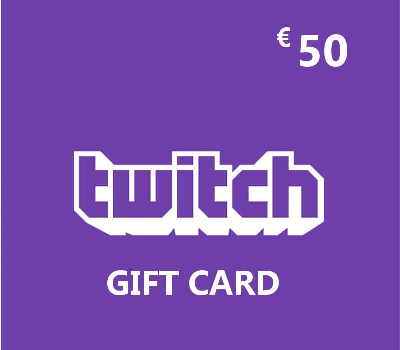 Twitch €50 Gift Card 