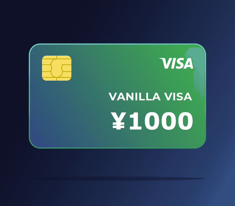 Vanilla VISA ¥1000 JP