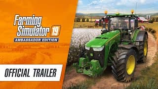 Farming Simulator 19: Ambassador Edition Giants Software CD Key trailer 1