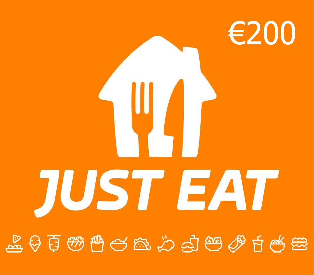 Just Eat €200 Gift Card IE