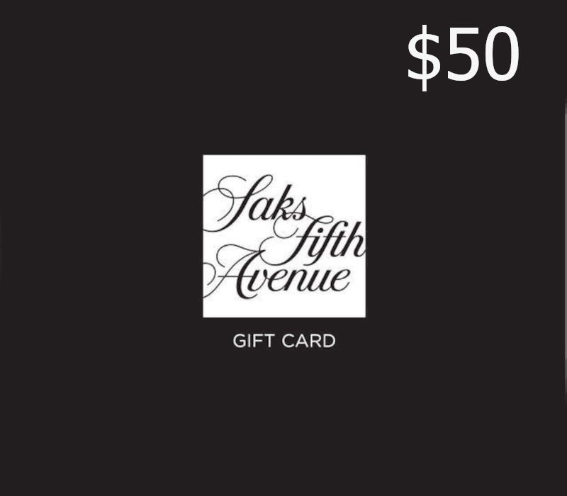 Saks Fifth Avenue $50 Gift Card US