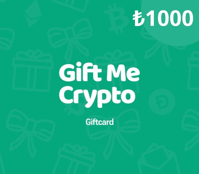 Gift Me Crypto ₺1000 Gift Card Global