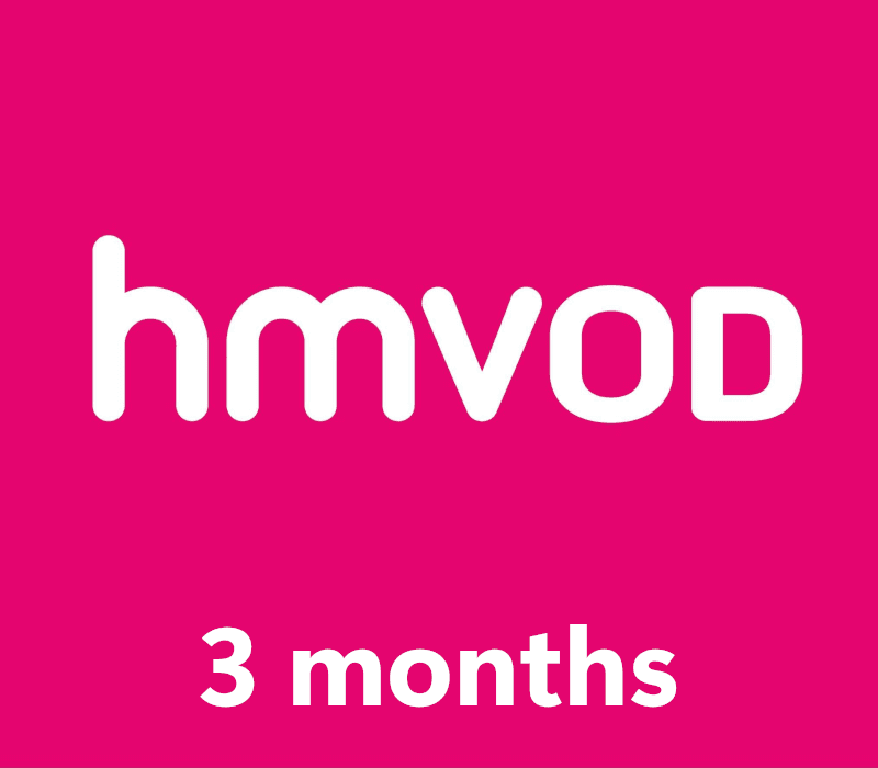 hmvod 3 Months Subscription Gift Card HK