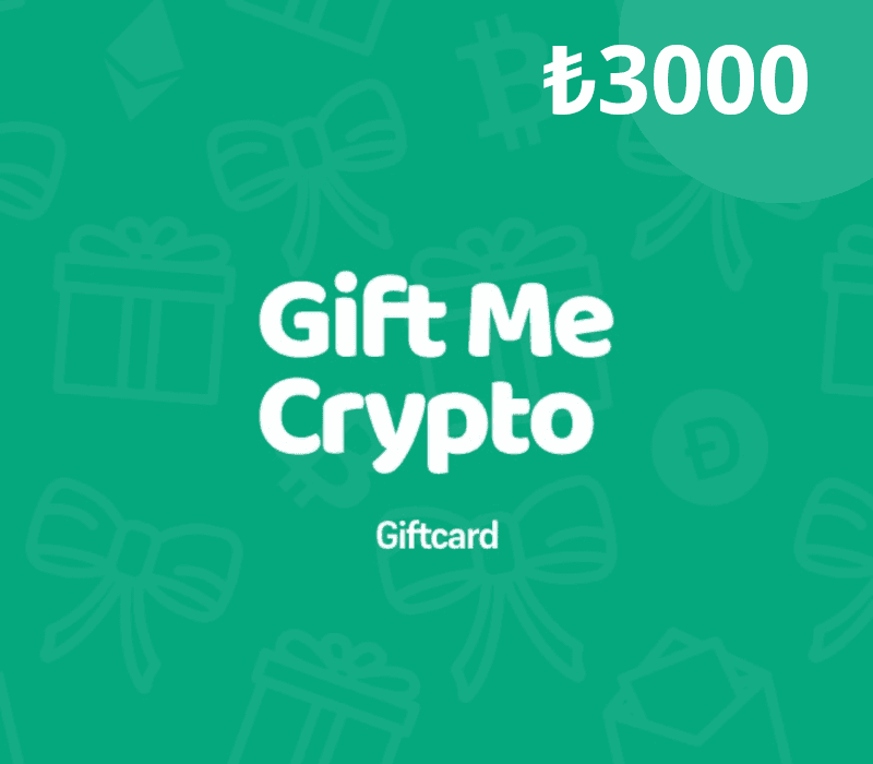 Gift Me Crypto ₺3000 Gift Card Global
