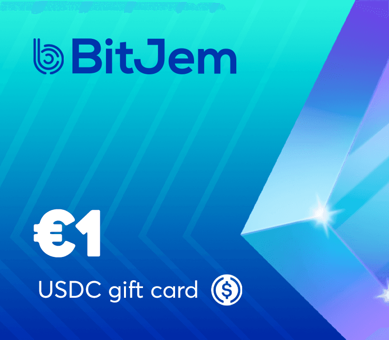 BitJem Crypto Gift Card (USDC) €1