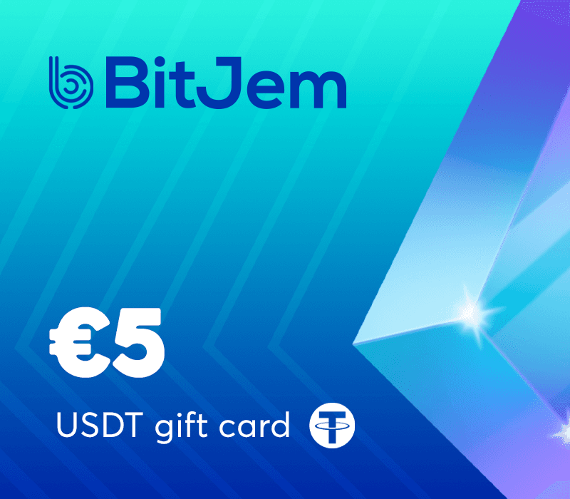 BitJem Crypto Gift Card (USDT) €5