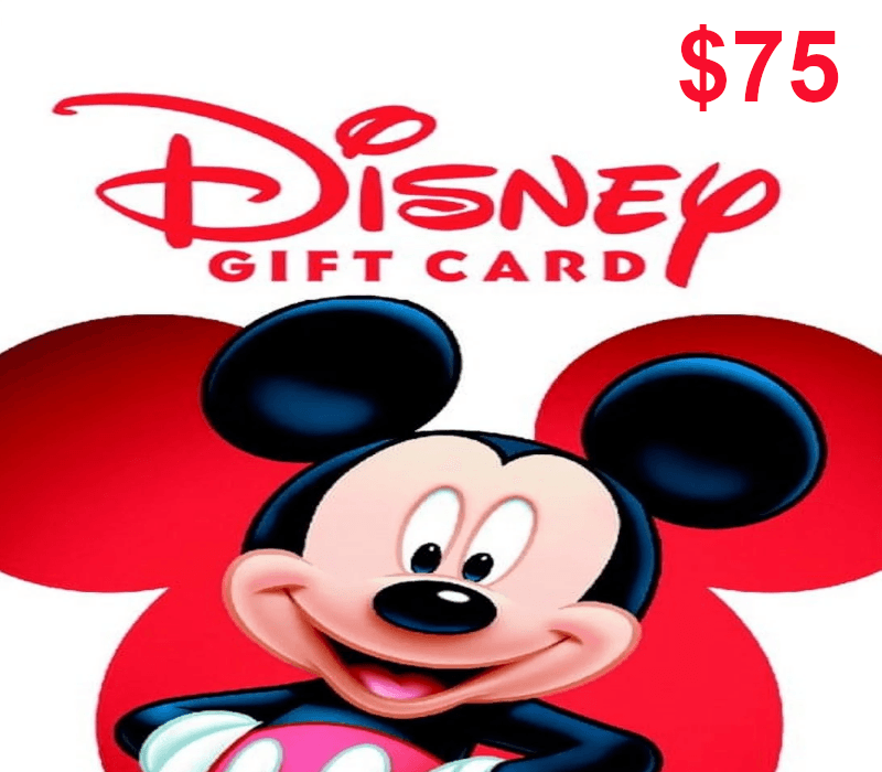 Disney USD 75 Gift Card US