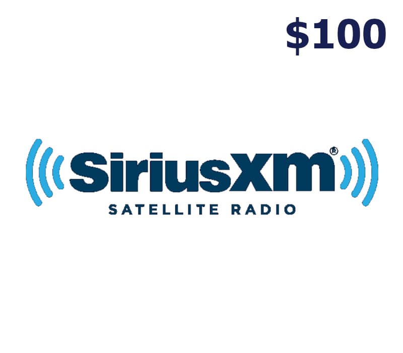 SiriusXM $100 Gift Card US