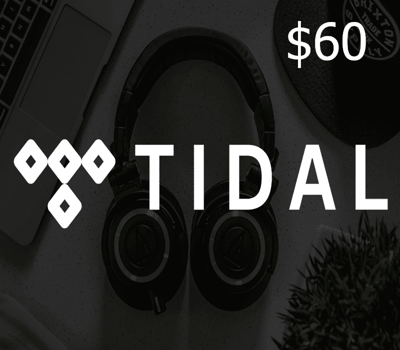 TIDAL $60 Gift Card US