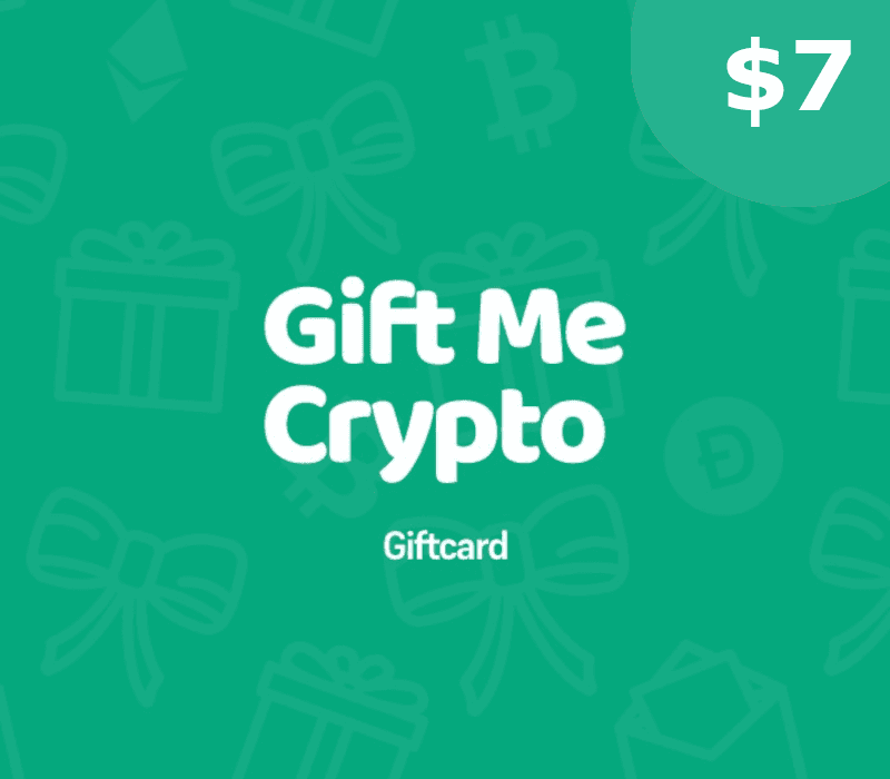Gift Me Crypto $7 Gift Card