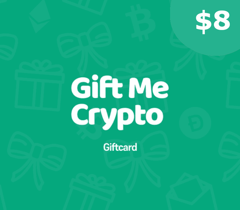 Gift Me Crypto $8 Gift Card