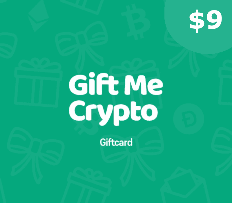 Gift Me Crypto $9 Gift Card