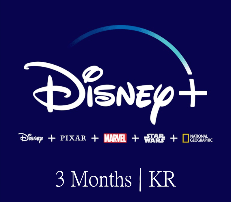 Disney+ Premium 3 Months Subscription KR