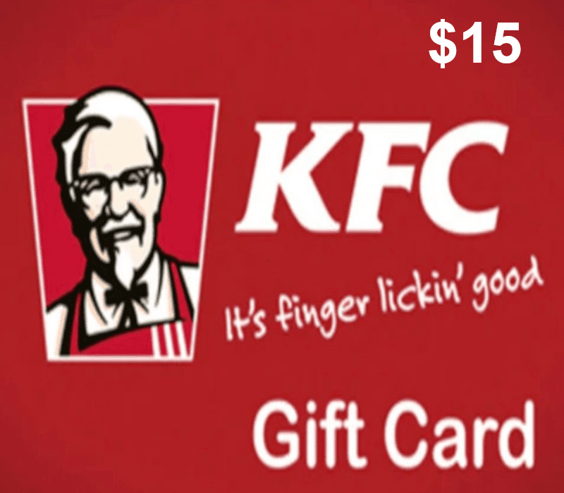 KFC $15 Gift Card US