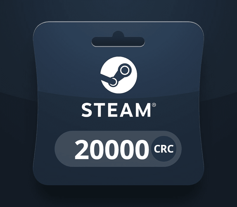Steam Wallet CRC 20 000 Gift Card CR