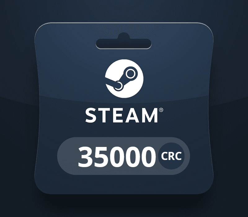 Steam Wallet CRC 35 000 Gift Card CR