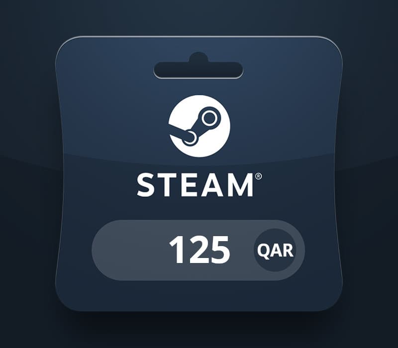 Steam Wallet QAR 125 Gift Card QA