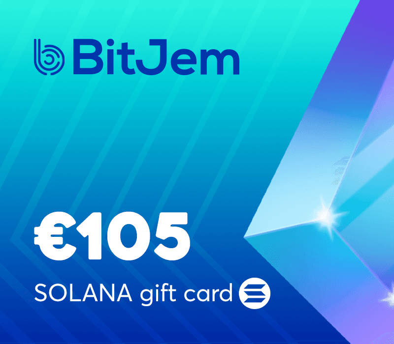 BitJem Crypto Gift Card (Solana) €105