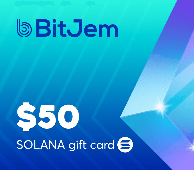 BitJem Crypto Gift Card (Solana) $50
