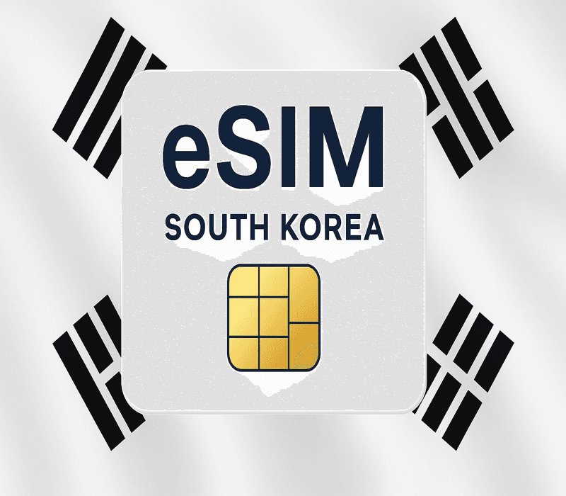 eSIMs 3 GB Data Mobile KR (valid for 30 Days)
