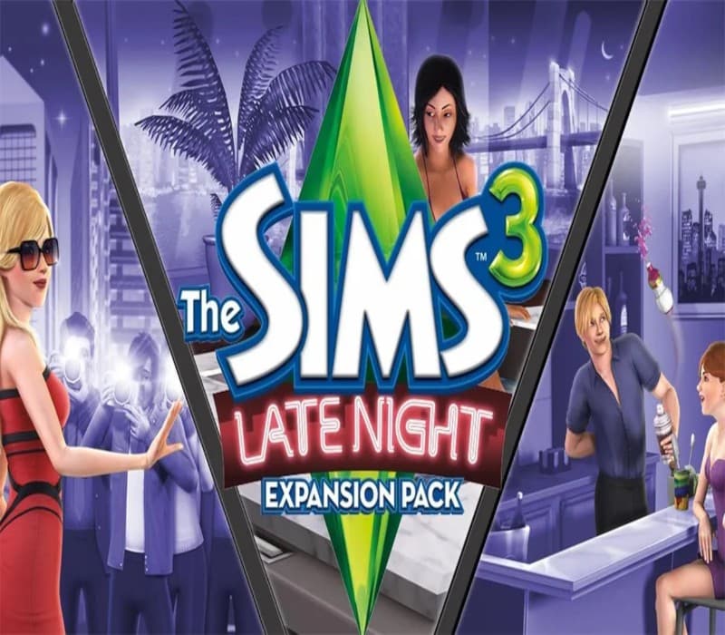 The Sims 3 - Late Night Expansion Pack DLC EU PC EA App CD Key