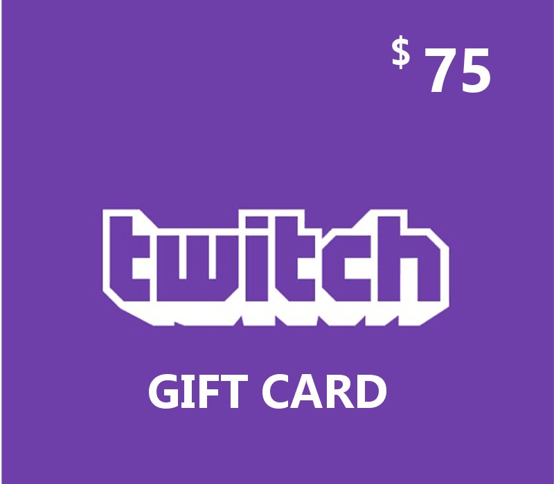 Twitch USD 75 Gift Card US