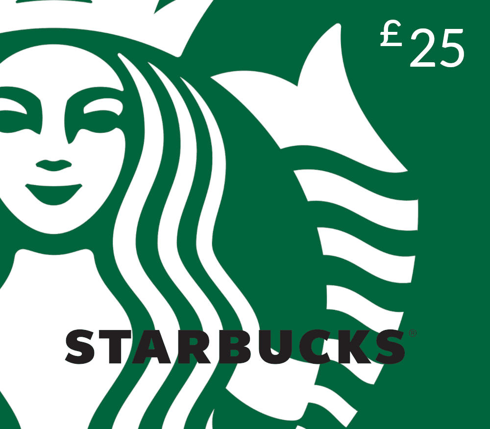 Starbucks GBP 25 Gift Card UK