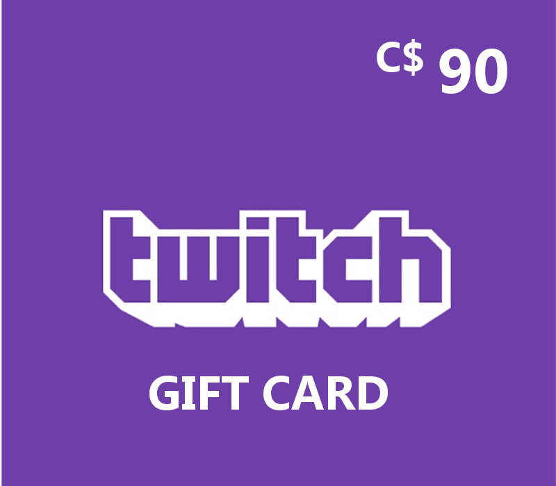 Twitch CAD 90 Gift Card CA