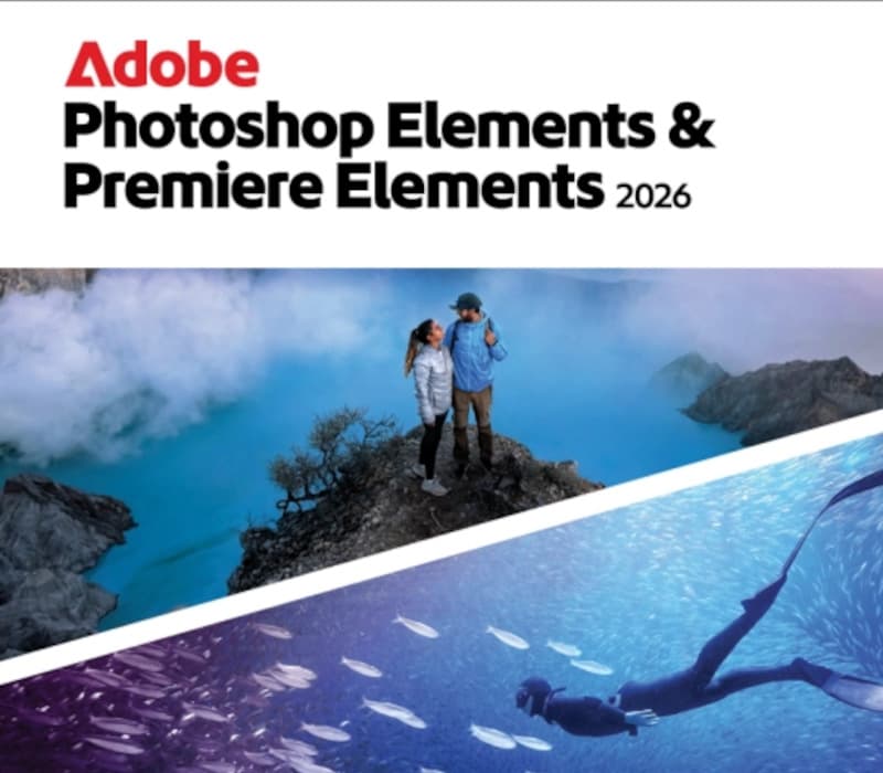 Adobe Photoshop Elements & Premiere Elements 2026 US (3 Years / 1 Device)