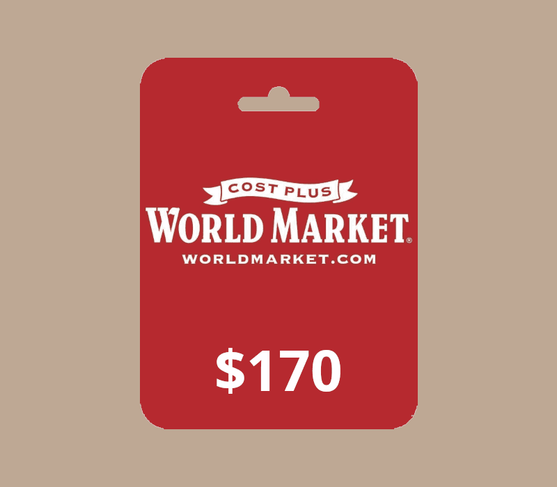 Cost Plus World Market USD 170 Gift Card US