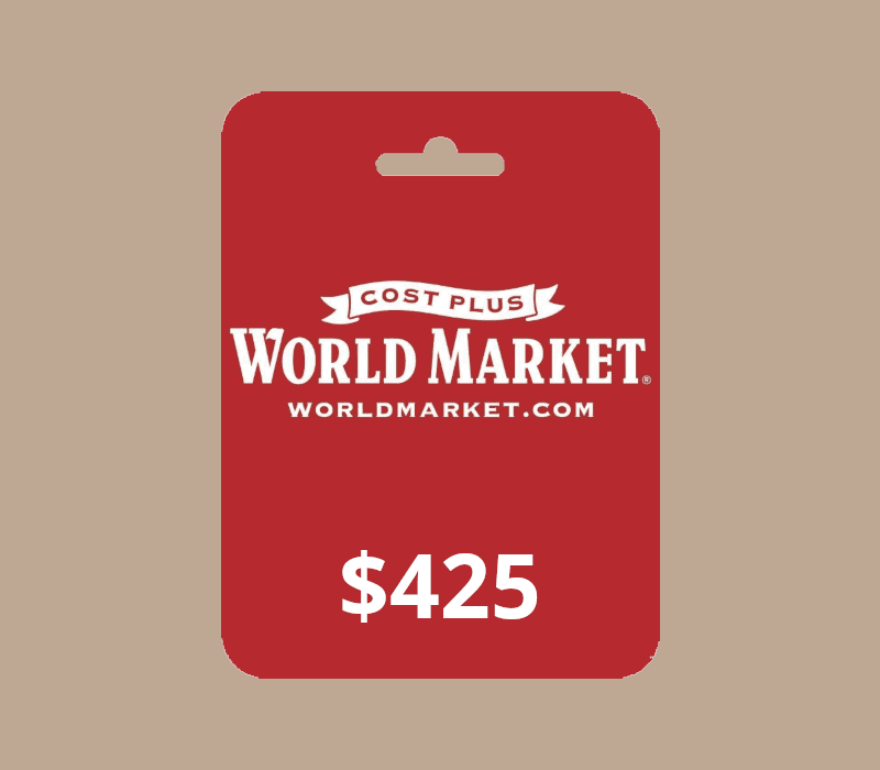 Cost Plus World Market USD 425 Gift Card US