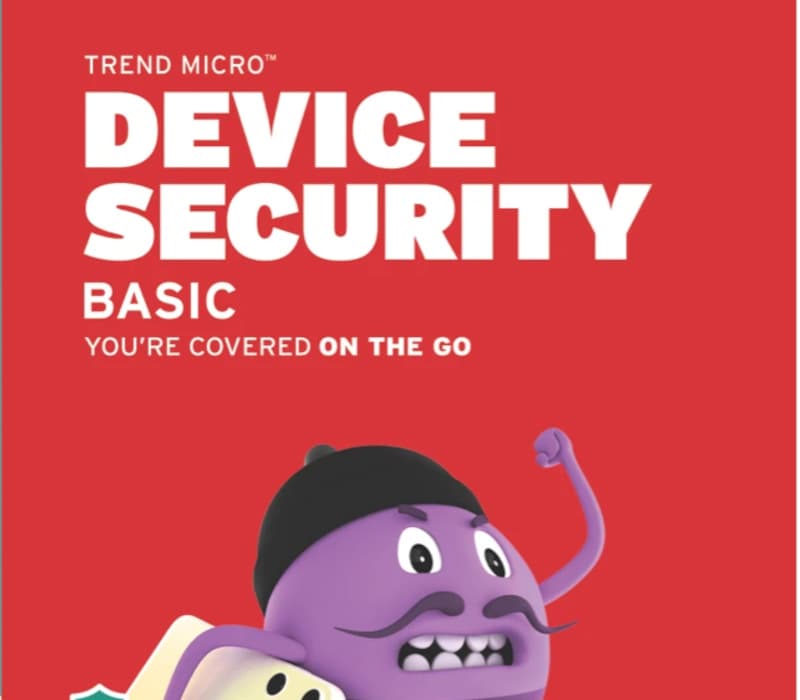 Trend Micro Device Security Basic Key (1 Year / 6 Devices)