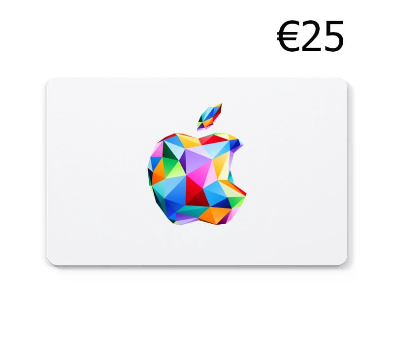 Apple EUR 25 Gift Card DE
