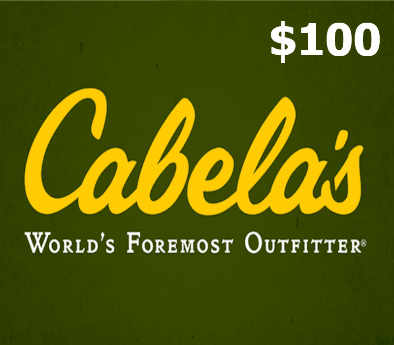 Cabelas $100 Gift Card US