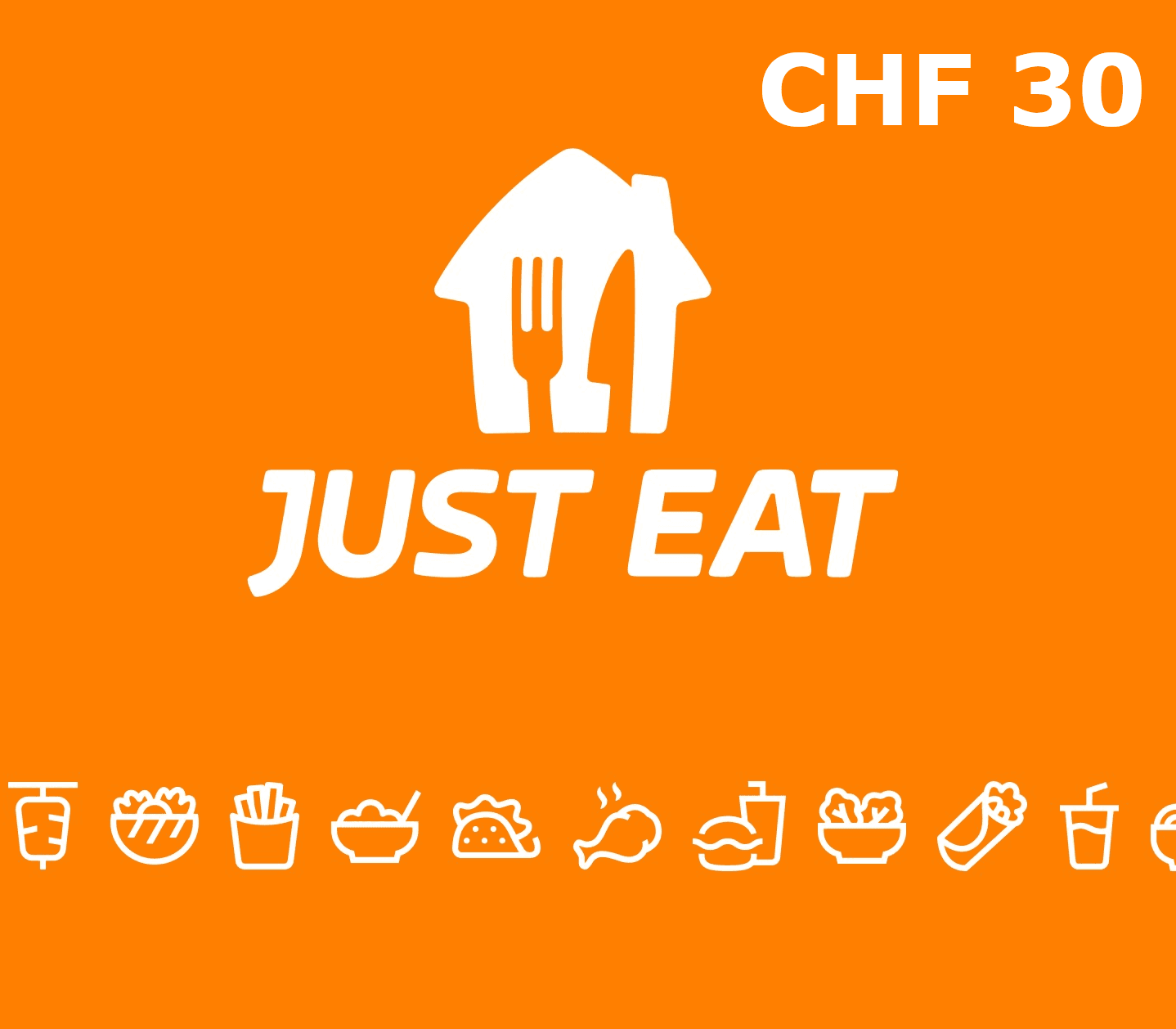 Just Eat 30 CHF Gift Card CH