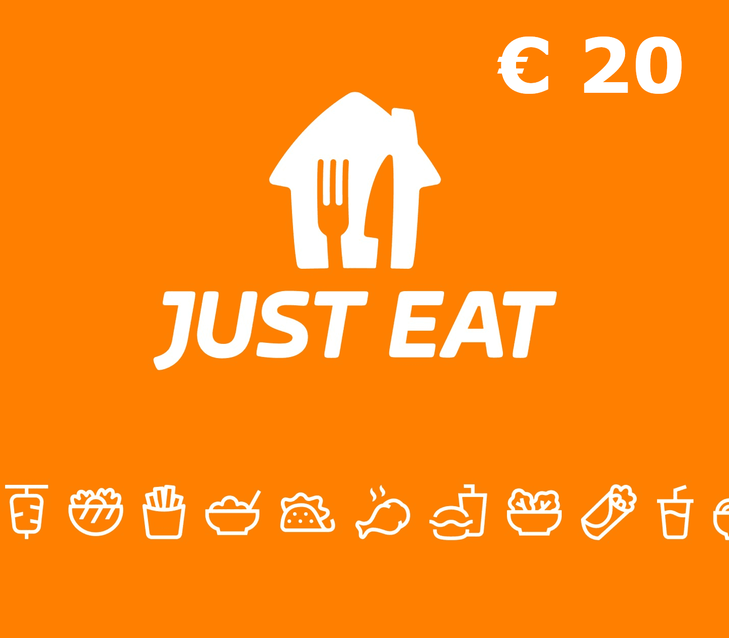 Just Eat €20 Gift Card IE