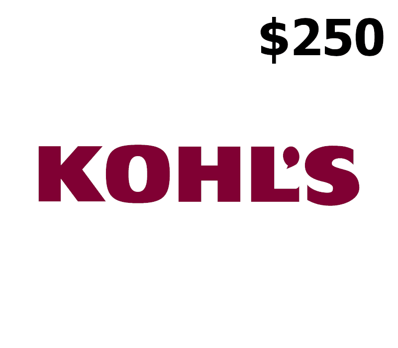Kohls $250 Gift Card US