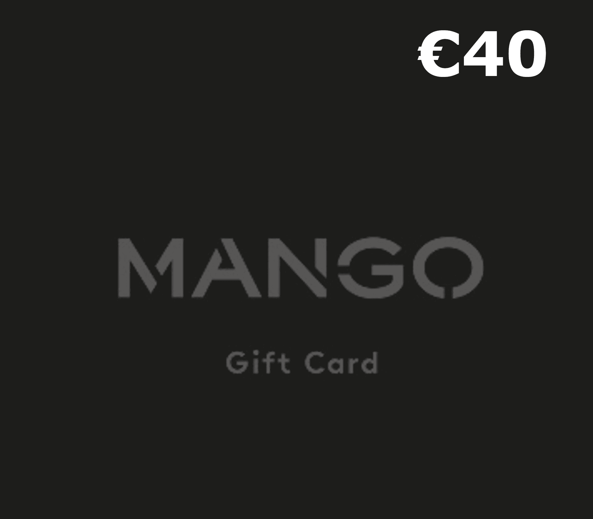 Mango €40 Gift Card DE