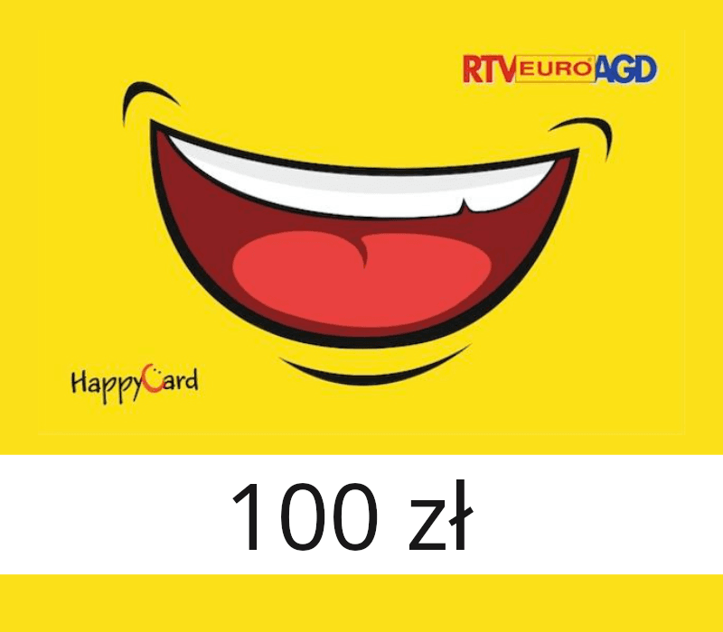 RTV Euro AGD 100 zł Gift Card PL