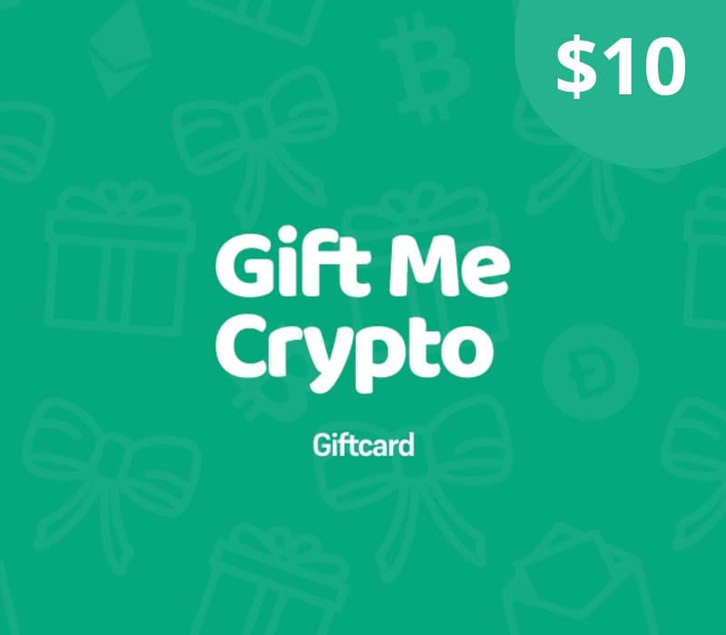 Gift Me Crypto USD 10 Gift Card