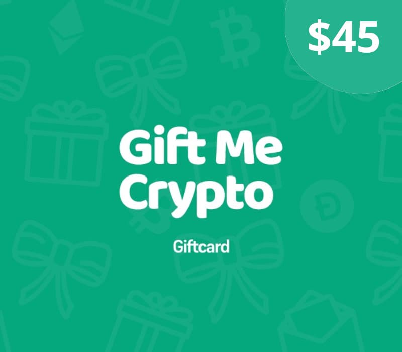 Gift Me Crypto $45 Gift Card