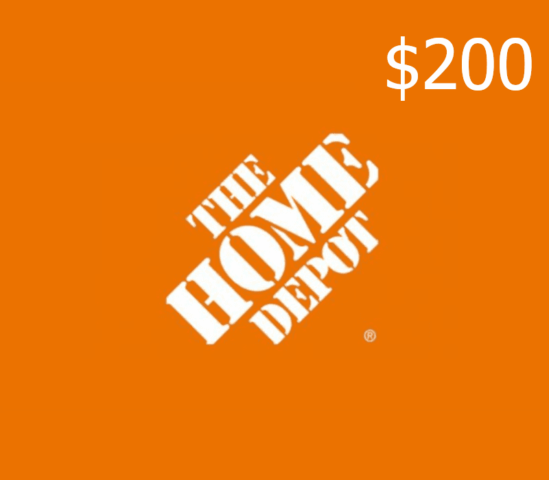 The Home Depot $200 Gift Card US