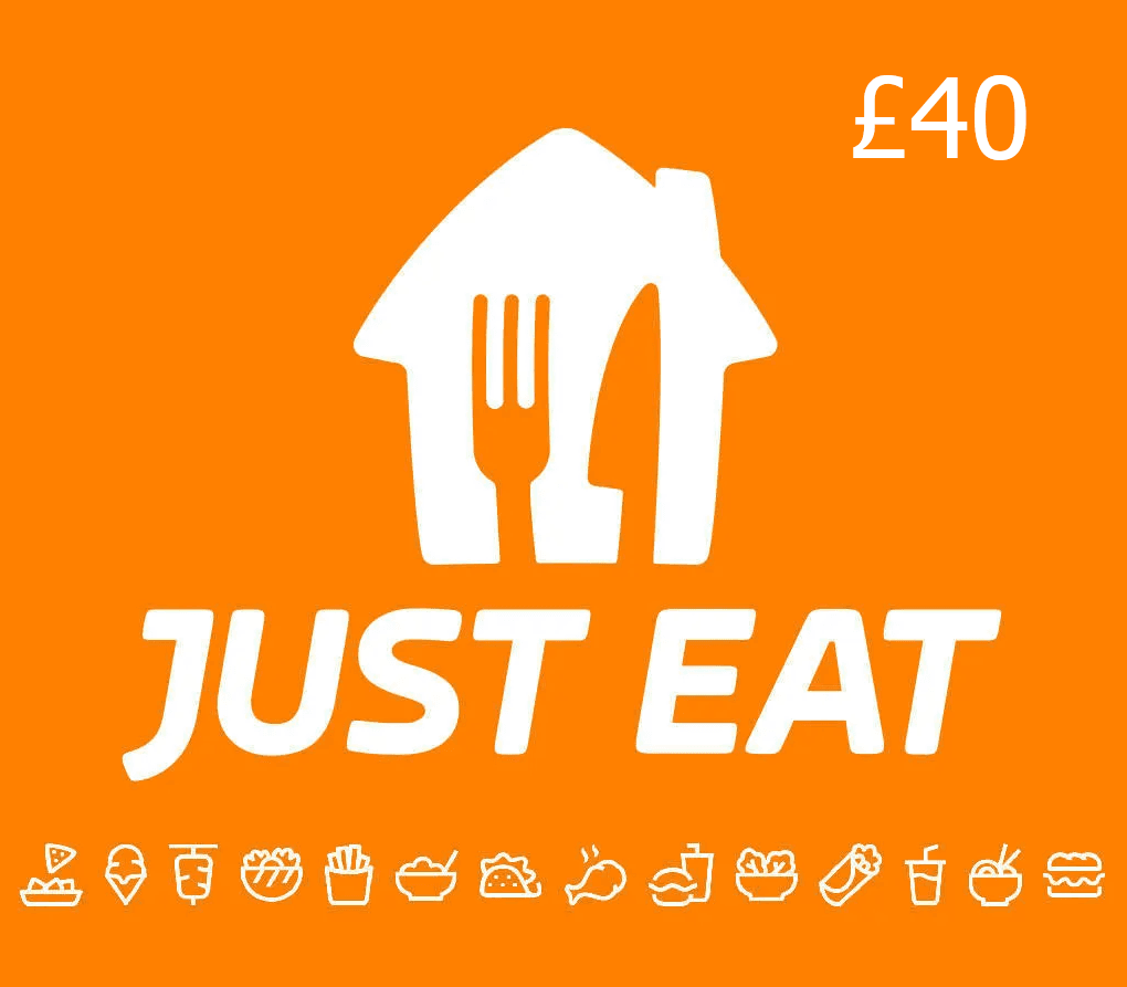 Just Eat £40 Gift Card UK
