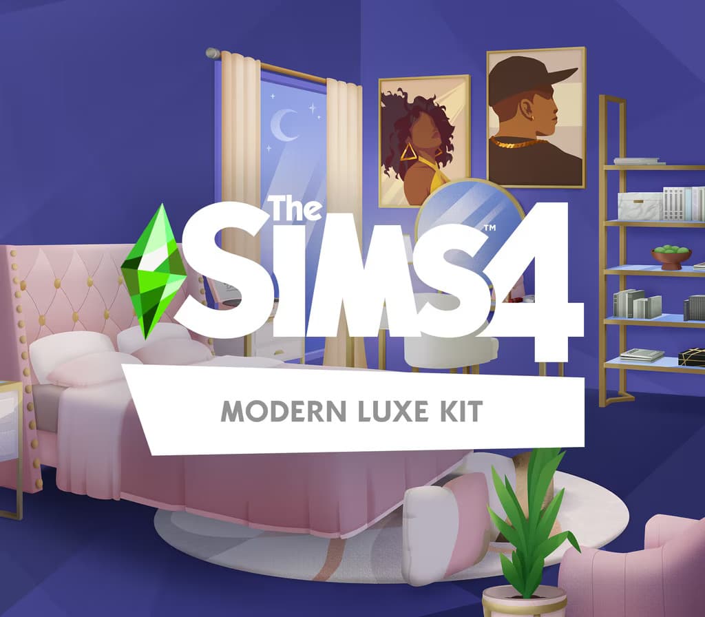 The Sims 4 - Modern Luxe Kit DLC EU PC EA App CD Key