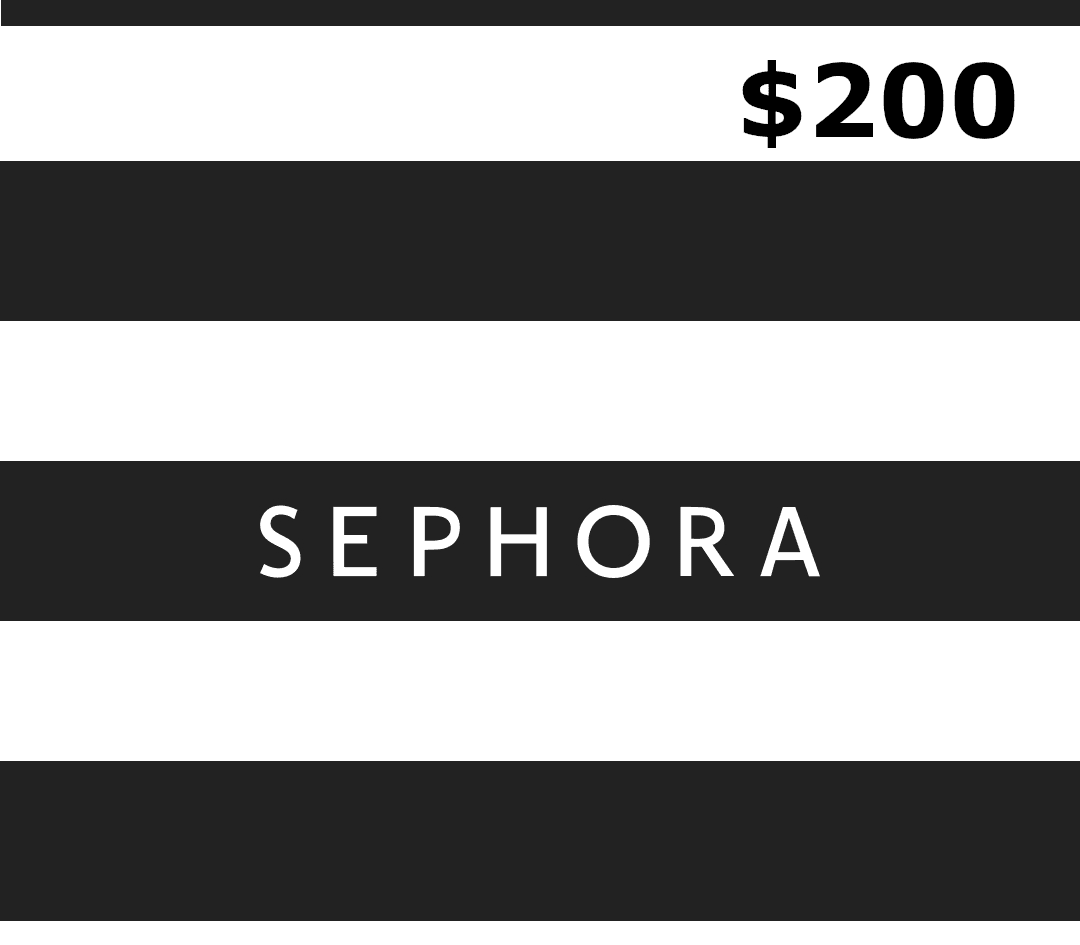 Sephora $200 Gift Card US