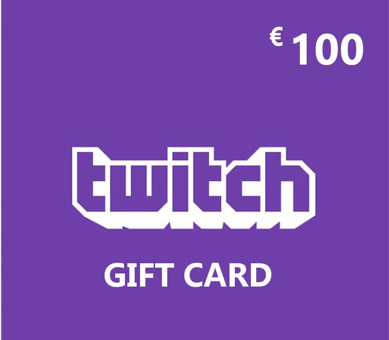 Twitch EUR 100 Gift Card EU