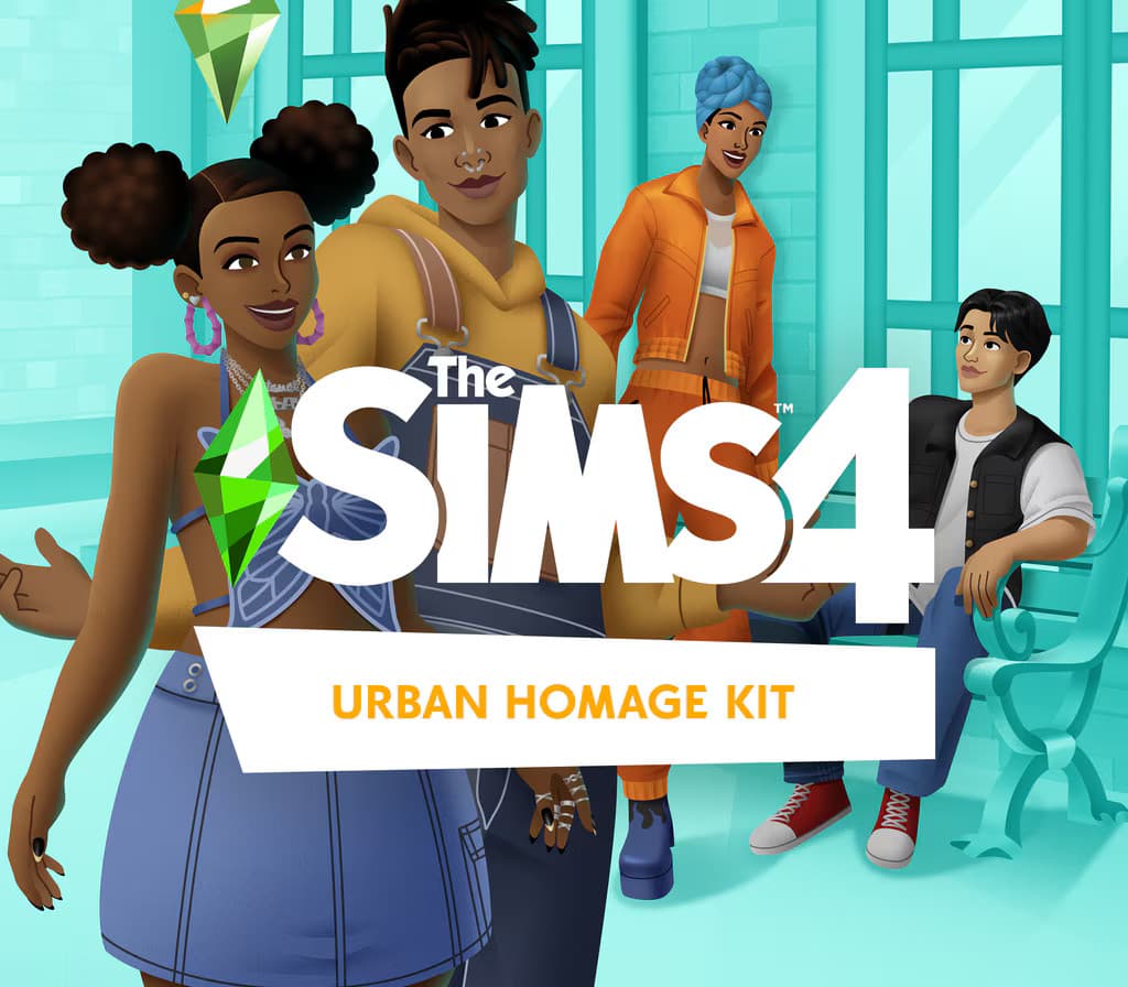 The Sims 4 - Urban Homage Kit DLC EU PC EA App CD Key