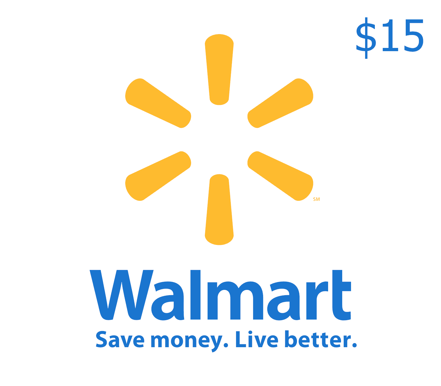Walmart $15 Gift Card CA