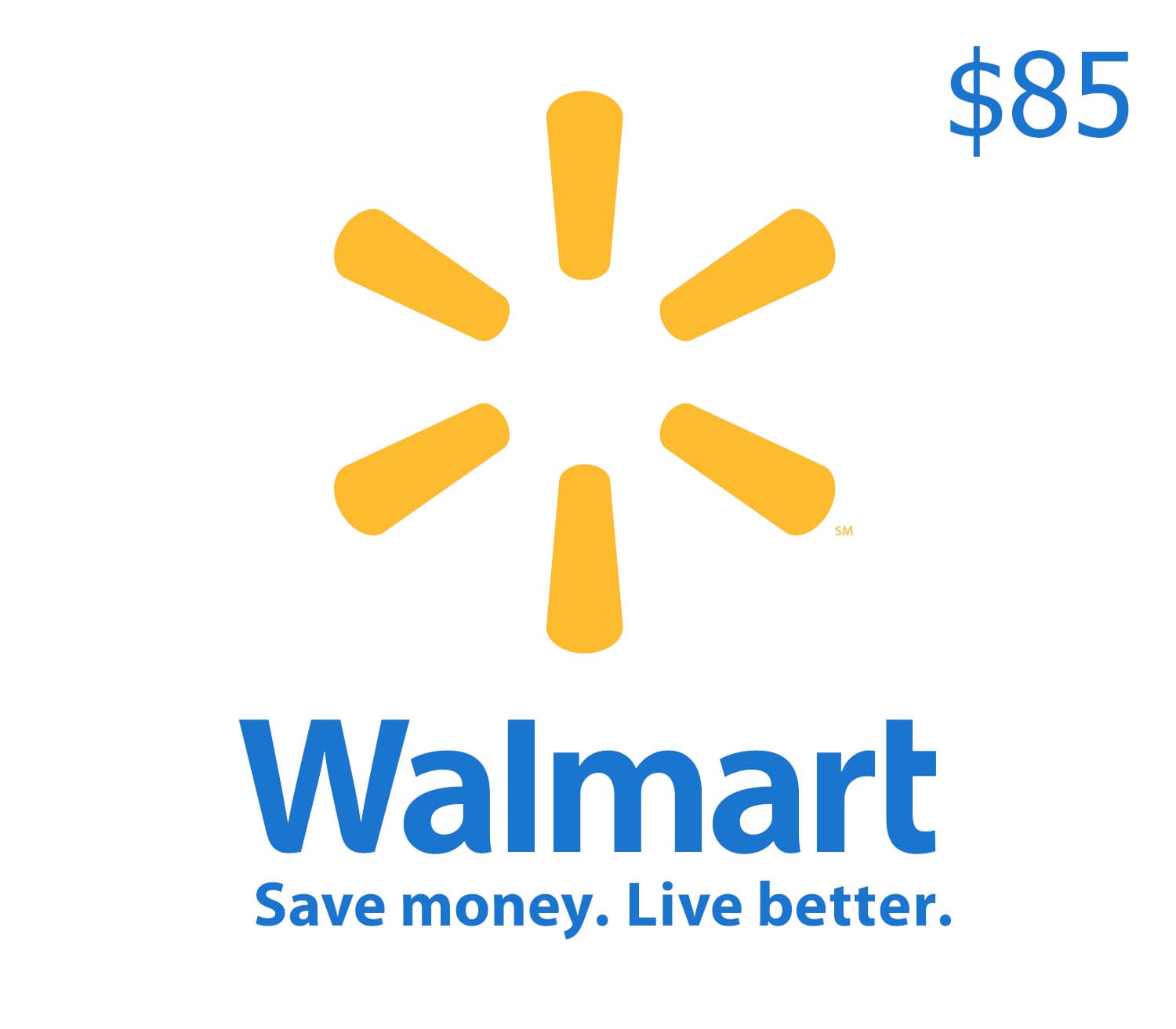 Walmart $85 Gift Card US